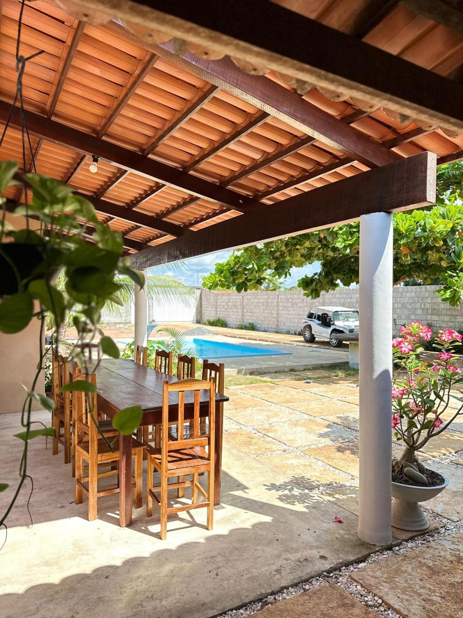 Casa Com Piscina Privativa Na Lagoa Do Paraiso - John House Paradise จีโจกา จี เจรีกวากวารา ภายนอก รูปภาพ